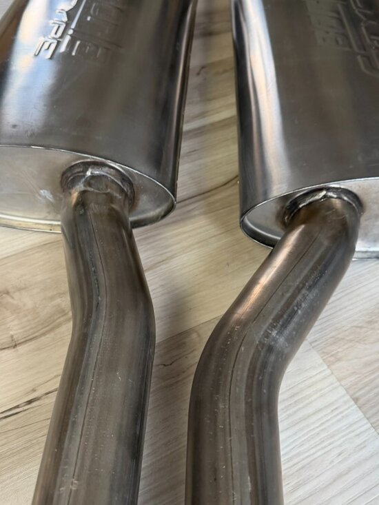 Borla S Type Dual Muffler Exhausts New Dodge Challenger main image 14
